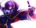  1boy c_(rahit) code_geass lelouch_lamperouge simple_background solo tagme violet_eyes 