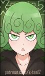  1girl green_eyes green_hair one-punch_man tagme tatsumaki x-teal2 