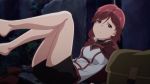  1girl animated animated_gif barefoot feet hai_to_gensou_no_grimgar legs solo yume_(grimgar) 