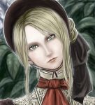  1girl blonde_hair bloodborne bonnet ogamiya_jin plain_doll 