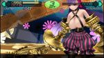  1girl 3d animated animated_gif black_legwear breasts defeated fate/extra fate/extra_ccc fate_(series) hair_ribbon huge_breasts jiggle long_hair pantyhose passion_lip purple_hair red_eyes ribbon solo very_long_hair violet_eyes walking 
