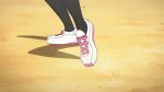  1girl animated animated_gif jumping kawakami_mai kick musaigen_no_phantom_world school_uniform solo 