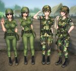  female_soldier gogocherry soldier tagme uniform 