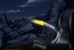  animated animated_gif boots feathers gun jacket katekyo_hitman_reborn male_focus necktie scar weapon xanxus 