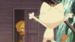  animated animated_gif meowth nintendo no_humans pokemon pokemon_(anime) scrafty spinning 