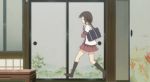 1girl animated animated_gif funami_yui pain school_uniform short_hair solo yuru_yuri 