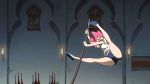 1girl amanda_o&#039;neill amanda_o&rsquo;neill animated animated_gif broom dancing legs little_witch_academia short_hair witch 