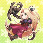  1girl blonde_hair flower green_eyes hair_flower hair_ornament kid_icarus kid_icarus_uprising nachure nintendo open_toe_shoes plant sandals shoes side_ponytail smile solo staff tiara toes very_long_hair 