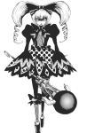  1girl bow dress explode-m_(rib) lolita_fashion magical_girl magical_girl_apocalypse mahou_shoujo_of_the_end platform_footwear ribbon twintails weapon 