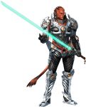  1boy armor energy_sword ga_jiarg nintendo official_art redhead sword tail weapon xenoblade_chronicles_x 