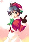  christmas idolmaster kikuchi_makoto mame-p solo 