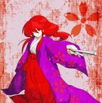  jitte kotohime red_hair redhead serene_(gusarme) touhou touhou_(pc-98) weapon 