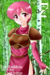  1girl character_name copyright_name est_(fire_emblem) eyebrows female fire_emblem nintendo pink_eyes pink_hair solo starlight_express tagme 
