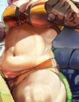  1girl breasts feena_(grandia) grandia grandia_i kousaku midriff navel pixiv_manga_sample solo 