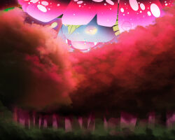  artist_name commentary dynamax english_commentary fangs forest gigantamax gigantamax_venusaur highres jamiewilsondraws making-of_available nature no_humans open_mouth pokemon pokemon_(creature) pokemon_focus solo tree venusaur 