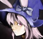  1girl animal_ears artist_request bow hat irisu_kyouko irisu_shoukougun! pink_eyes rabbit_ears sketch solo witch_hat 
