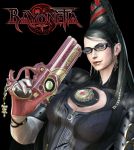  1girl 3d bayonetta bayonetta_(character) breasts glasses large_breasts 