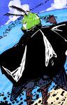  1girl green_eyes green_hair koishi_adventure monster_girl short_hair solo touhou wriggle_nightbug 