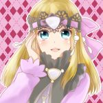  arria_ekberg blonde_hair blue_eyes blush frills headband long_hair open_mouth tales_of_(series) tales_of_the_tempest 