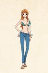  1girl lowres nami_(one_piece) official_art one_piece tagme 