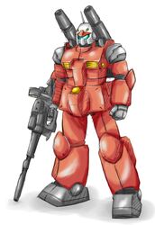  artist_request gun guncannon gundam mecha mobile_suit_gundam weapon 