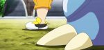  1boy animated animated_gif black_hair blastoise pokemon pokemon_(anime) spinning 