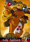  applejack armor blonde_hair my_little_pony my_little_pony_friendship_is_magic personification shonuff44 