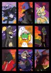  falco_lombardi fox_mccloud furry halloween james_mccloud krystal leon_powalski nintendo panther_caroso peppy_hare slippy_toad star_fox wolf_o&#039;donnell 