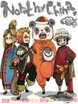  4boys alternate_costume basil_hawkins bear bepo black_hair blonde_hair brown_hair hat long_hair multiple_boys one_piece sano sash short_hair trafalgar_law x_drake 