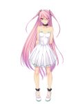  1girl felicia_(taimanin_kurenai) female lilith-soft long_hair pink_hair smile solo taimanin_kurenai twintails zol 
