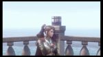  1girl 3d animated animated_gif bent_over bouncing_breasts breasts brown_hair cape female final_fantasy final_fantasy_type-0 gloves hanaharu_emina jiggle large_breasts lips solo 