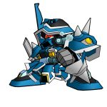  artist_request chibi efreet_(gundam) gundam gundam_cross_dimension_0079 mecha mobile_suit_gundam sd_gundam 