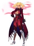  1girl blonde_hair bodysuit breasts female lilith-soft shinganji_kurenai solo taimanin_kurenai twintails zol 