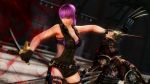  1girl 3d ayane_(doa) blood breasts cleavage headband large_breasts ninja_gaiden ninja_gaiden_3:_razor&#039;s_edge purple_hair sword weapon 