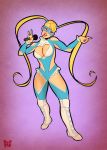  1girl doc_sinistar full_body looking_at_viewer rainbow_mika solo street_fighter street_fighter_v 