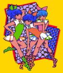  3girls female flat_chest multiple_girls socks tagme utomaru_(artist) 