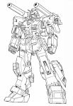  gundam gundam_zeonic_front mecha mudrock_gundam s.shimizu 