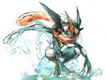  greninja pokemon red_eyes satoshi-greninja tagme 