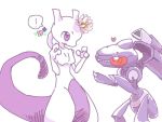  cannon flower genesect mewtwo nintendo no_humans pokemon pokemon_(anime) solo tail tourikansuke 