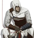  altair_ibn_la-ahad assassin&#039;s_creed blade gauntlets gb_(doubleleaf) gloves hood scar 