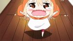  &gt;_&lt; 1boy 1girl animated animated_gif chibi closed_eyes crying doma_taihei doma_umaru glasses himouto!_umaru-chan indoors semi-rimless_glasses short_hair siblings tears under-rim_glasses very_long_hair 