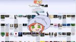  /v/ 1girl 4chan animal_costume chibi gamer himouto!_umaru-chan hood parody screencap simple_background vivian_james 