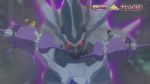  1boy dialga gradient gradient_background latias latios mega_latias mega_latios pikachu pokemon pokemon_(anime) satoshi_(pokemon) tagme 