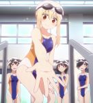  4girls from_below himouto!_umaru-chan looking_at_viewer multiple_girls screencap swimsuit 