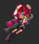  1girl boots green_eyes official_art simple_background solo splatoon tagme takozonesu 