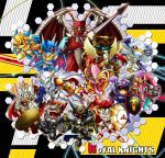  6+boys alphamon angry armor bandai cafe chibi claws craniamon digimon digimon_story:_cyber_sleuth dragon dragon_wings duftmon dukemon dynasmon everyone examon fangs flower flying food full_armor gankoomon gold helmet ice_cream jesmon lance lordknightmon magnamon male_focus monster multiple_boys muscle no_humans omegamon polearm redhead rose royal_knights shield sleipmon spear sword team ulforceveedramon v weapon wings wink 