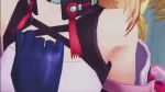 3d animated animated_gif blonde_hair breasts gloves gradient_hair groping milla_maxwell molest molestation multicolored_hair presa presa_(tales) shirt tales_of_(series) tales_of_xillia taut_clothes taut_shirt tubetop 