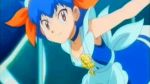  10s animated animated_gif blue_hair miette_(pokemon) millefeui_(pokemon) pokemon pokemon_(anime) pokemon_(game) pokemon_xy 