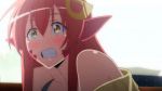  1girl animated animated_gif blush long_hair miia_(monster_musume) monster_girl monster_musume_no_iru_nichijou redhead solo 