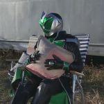  animated animated_gif gloves helmet kamen_rider kamen_rider_wizard kamen_rider_wizard_(series) photo pillow sitting solo source_request tagme 